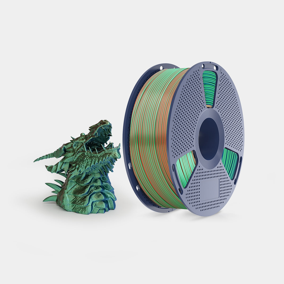 Silk PLA+ Tri-Color Filament