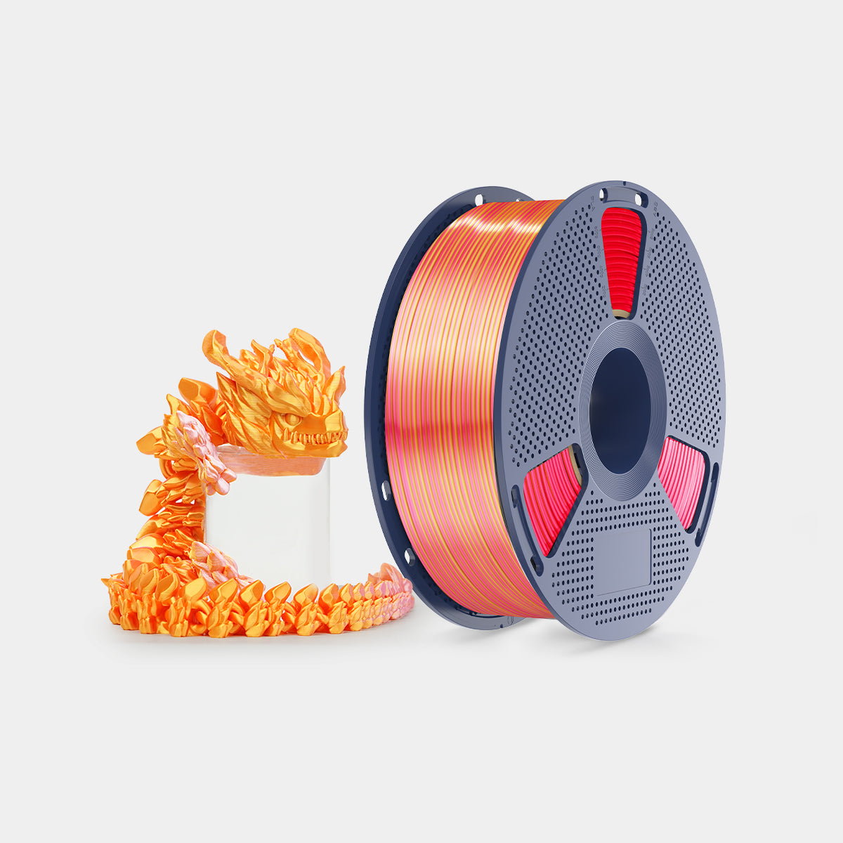 Silk PLA+ Dual-Color Filament